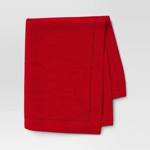 2pc Holiday Napkins Red - Threshold nwt